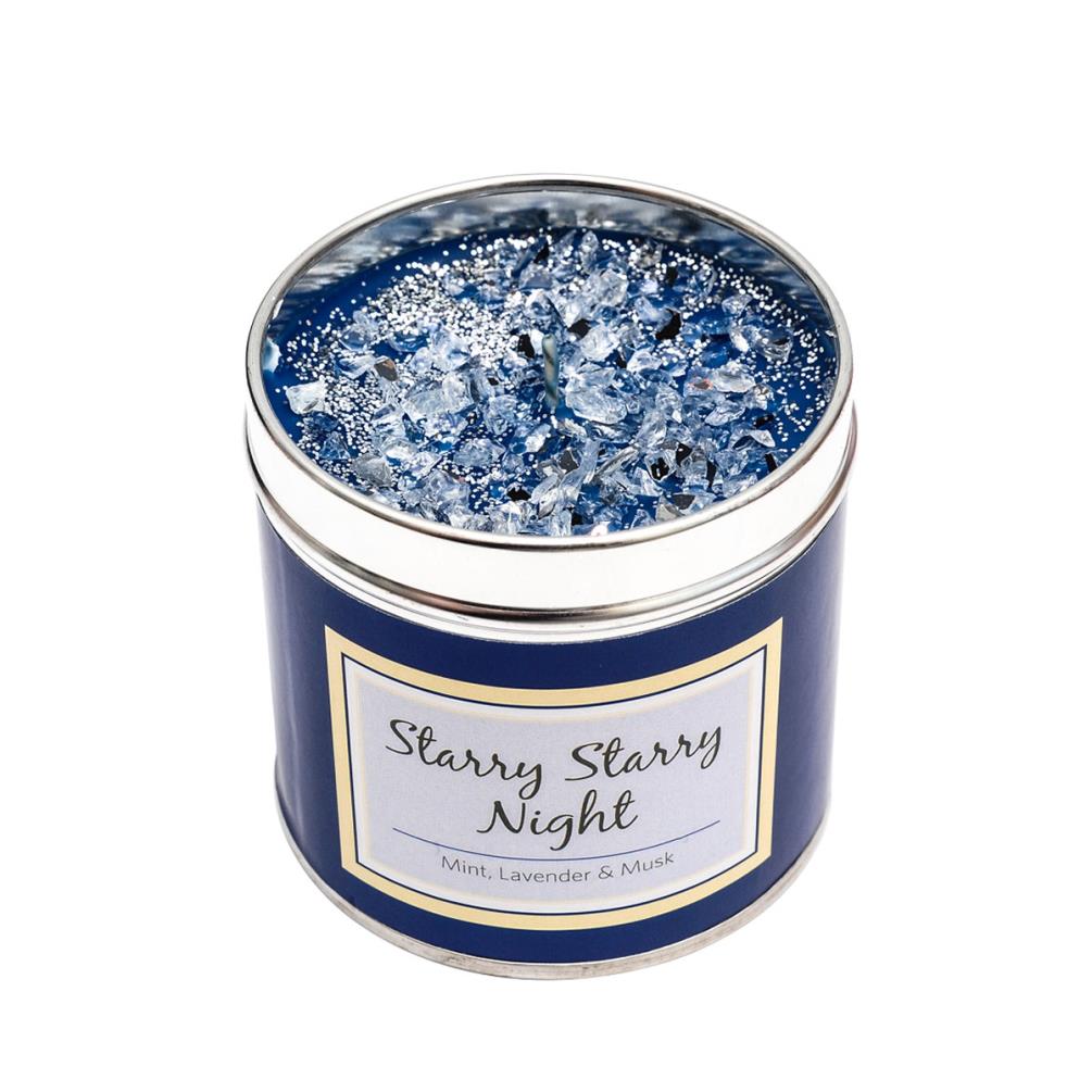 Best Kept Secrets Starry Starry Night Tin Candle £8.99